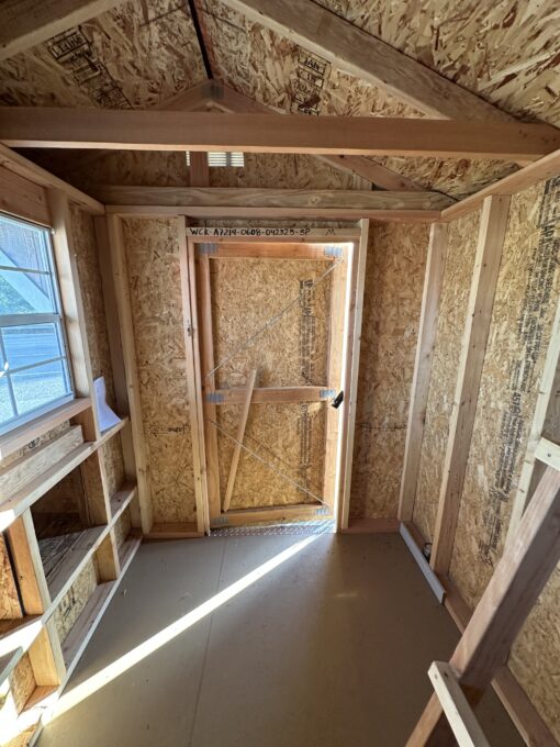 A7214 6x8 Chicken Coop - Image 4