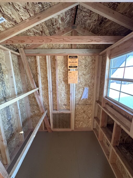 A7214 6x8 Chicken Coop - Image 3