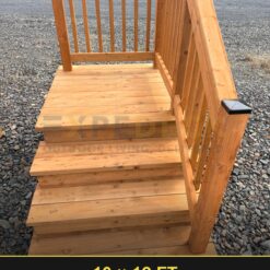 Expedeck 10×12 Wood Deck