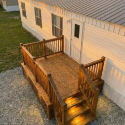 Alternative view of Expedeck The Weekender – 10×16 Wood Deck