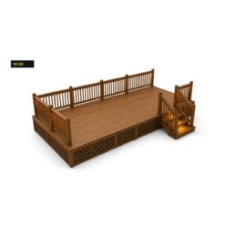 Expedeck 10×20 Wood Deck