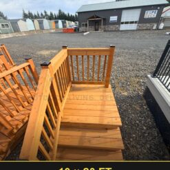 Expedeck 10×20 Wood Deck