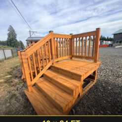 Expedeck 10×24 Wood Deck