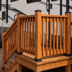 Alternative view of Expedeck 12×20 Wood Deck