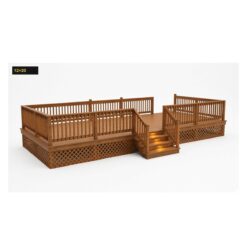 Expedeck 12×20 Wood Deck