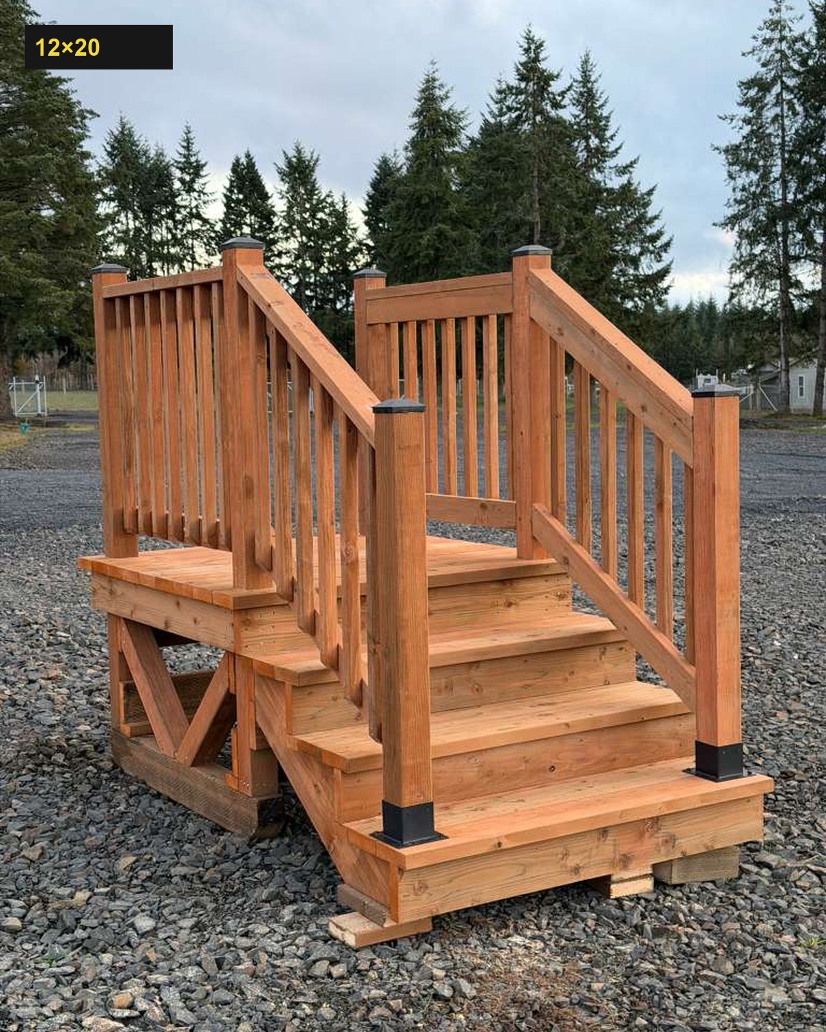 Expedeck 12×20 Wood Deck - Image 3