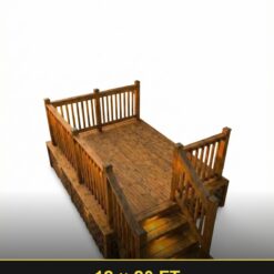 Expedeck 12×20 Wood Deck