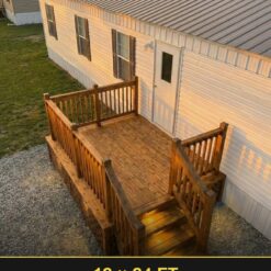 Expedeck 12×24 Wood Deck