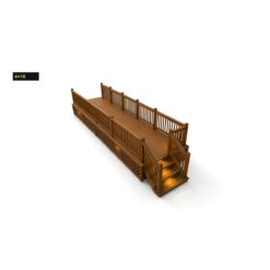 Expedeck 4×16 Wood Deck