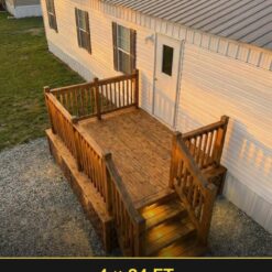 Expedeck 4×24 Wood Deck