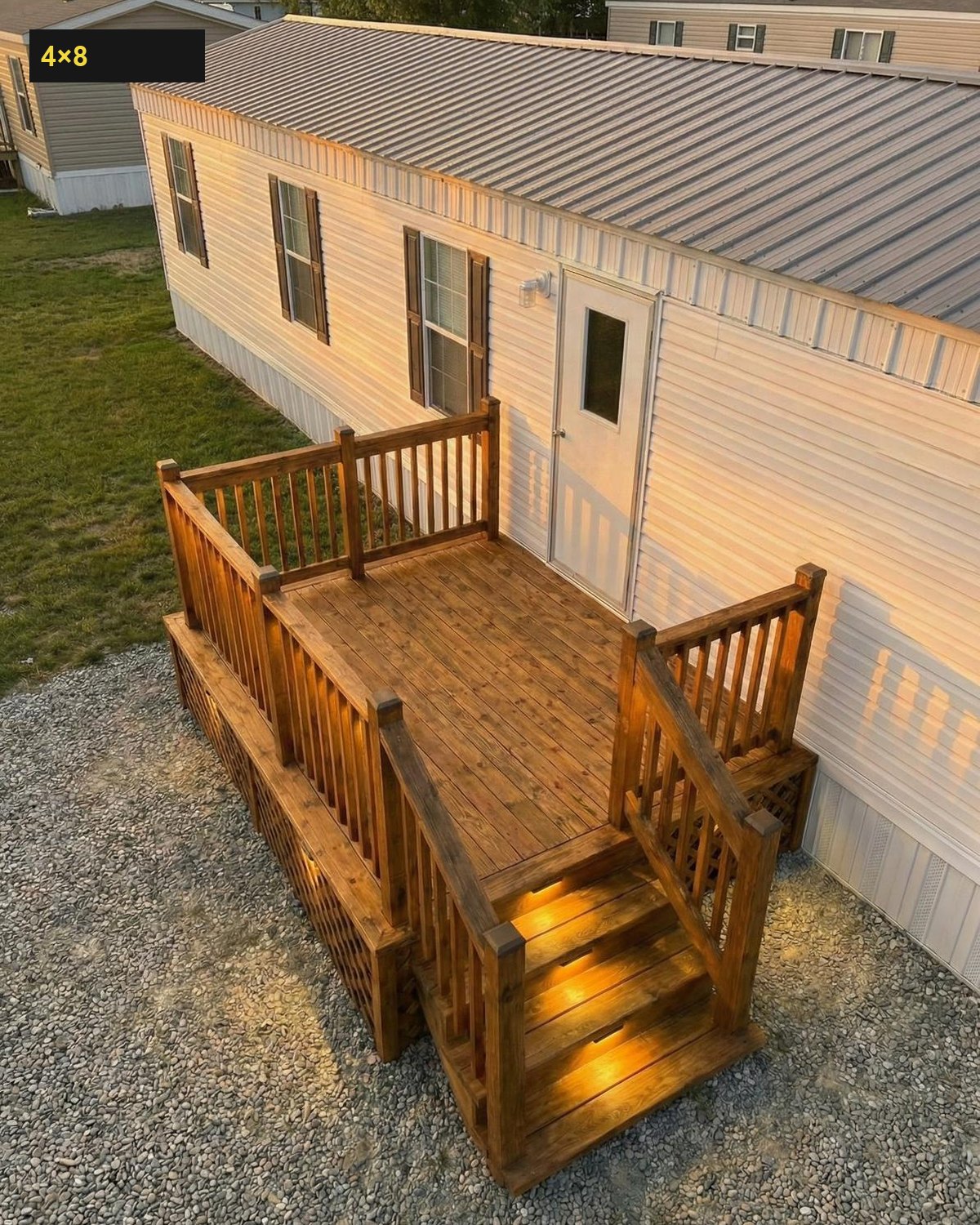 Expedeck 4×8 Wood Deck - Image 3