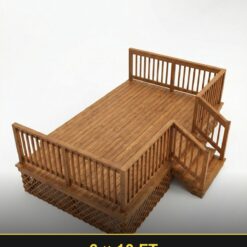 Expedeck 6×10 Wood Deck
