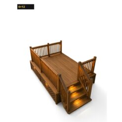 Expedeck 6×12 Wood Deck