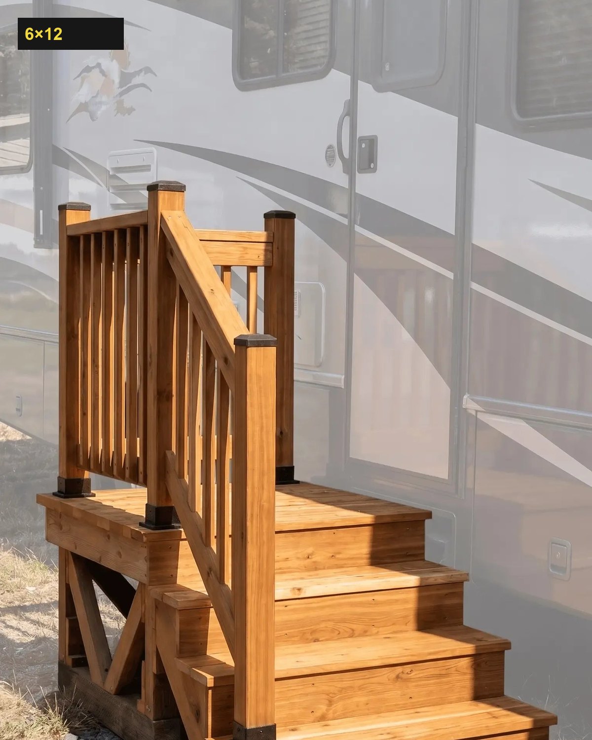 Expedeck 6×12 Wood Deck - Image 2