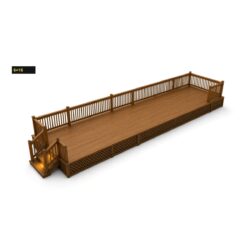 Expedeck 6×16 Wood Deck
