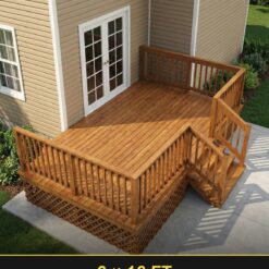 Expedeck 6×16 Wood Deck