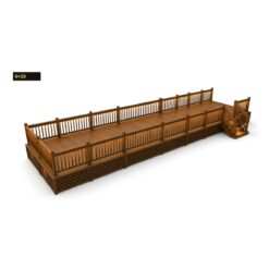 Expedeck 6×20 Wood Deck