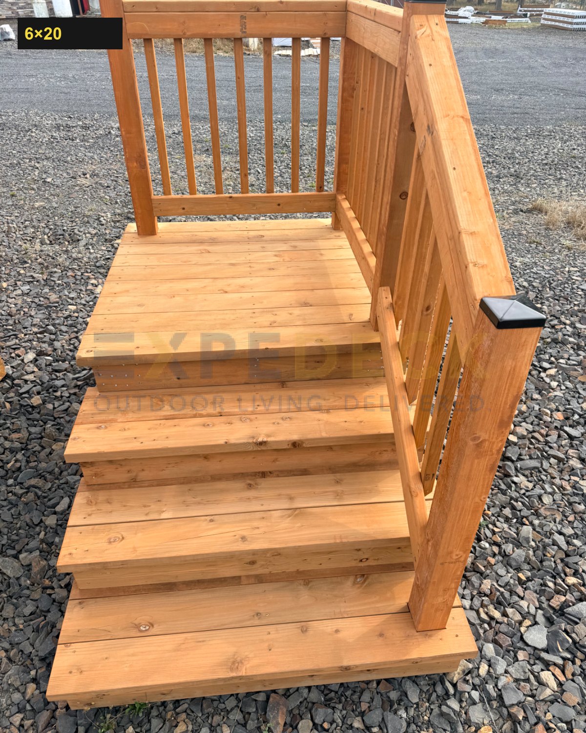 Expedeck 6×20 Wood Deck - Image 3