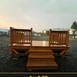 Expedeck 6×8 Wood Deck