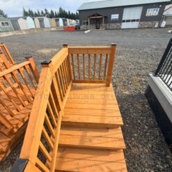 Alternative view of Expedeck The Homebase – 8×12 Wood Deck