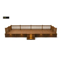 Expedeck 8×16 Wood Deck