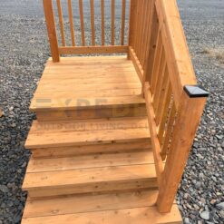 Alternative view of Expedeck 8×8 Wood Deck