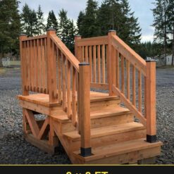 Expedeck 8×8 Wood Deck