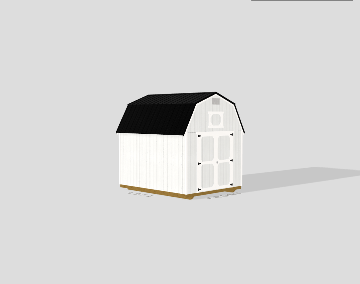 10×12 Lofted Barn