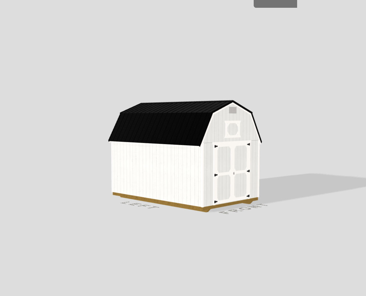 10×16 Lofted Barn