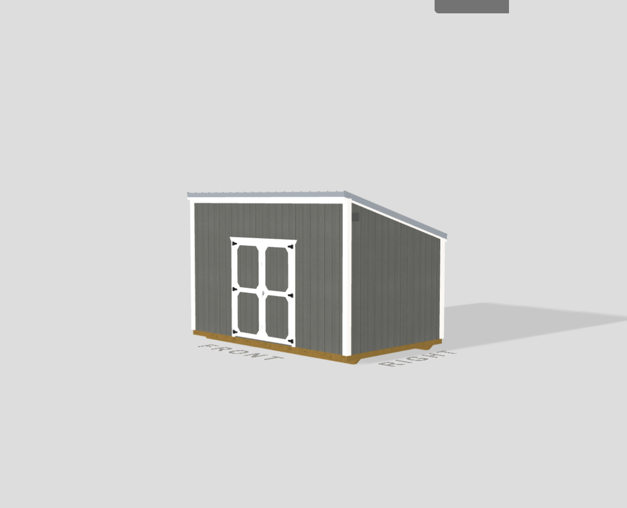 10×16 Single Slope
