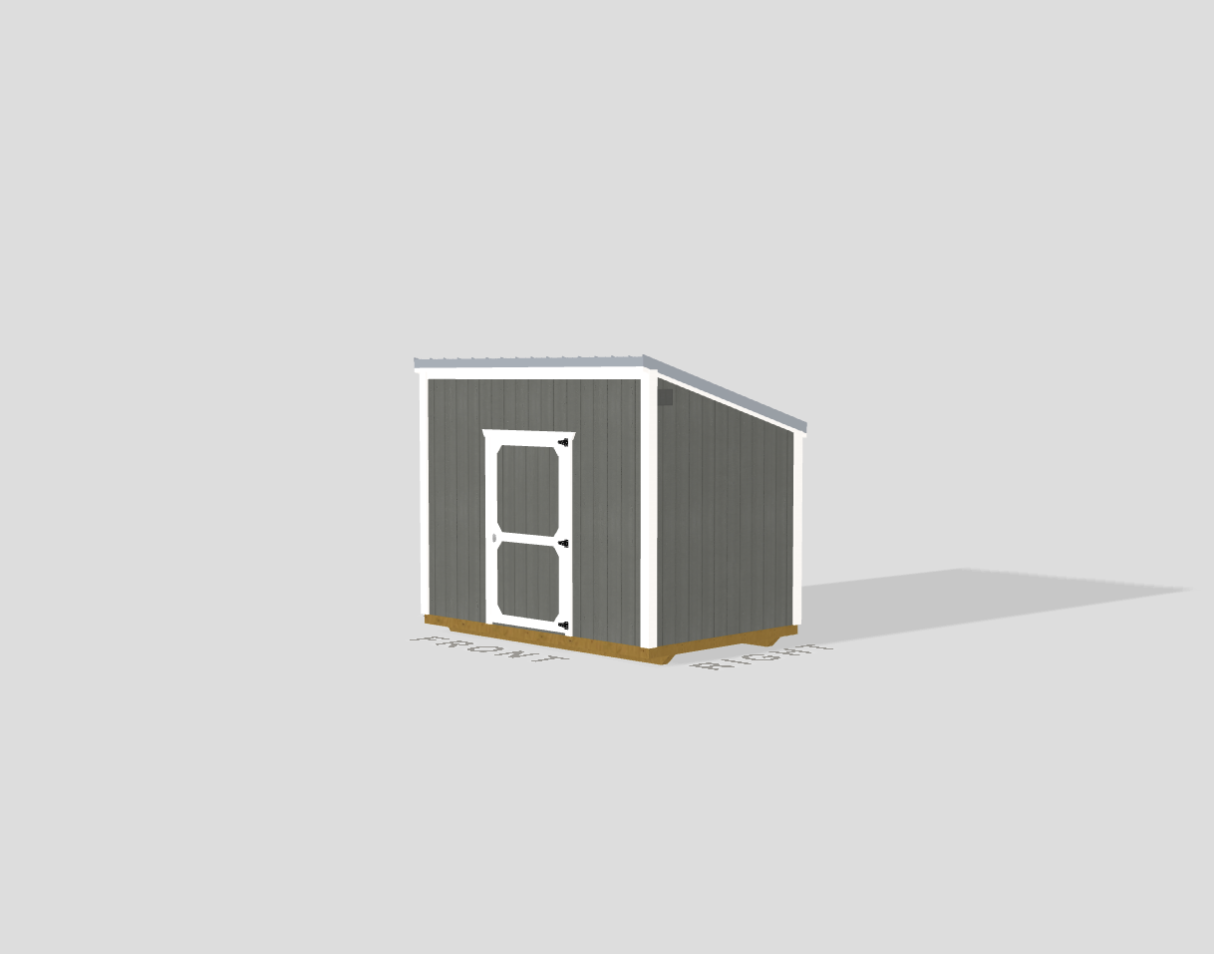 8×12 Single Slope